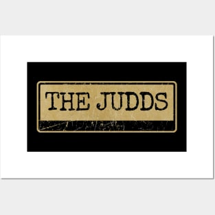 Aliska, text black retro - The Judds Posters and Art